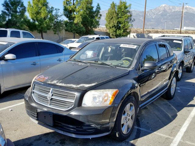 1B3HB48B07D567727 - 2007 DODGE CALIBER SX BLACK photo 2