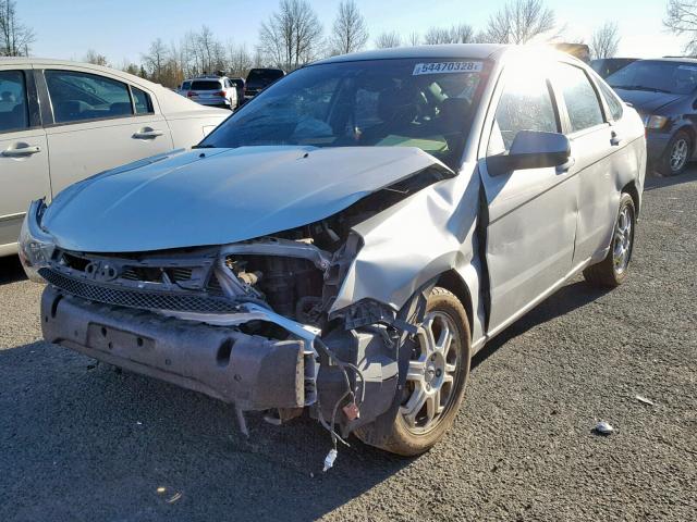 1FAHP36N59W260834 - 2009 FORD FOCUS SES SILVER photo 2