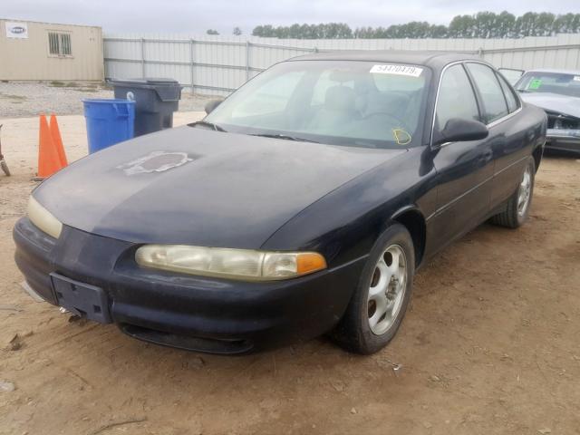 1G3WS52K8WF341197 - 1998 OLDSMOBILE INTRIGUE G BLACK photo 2