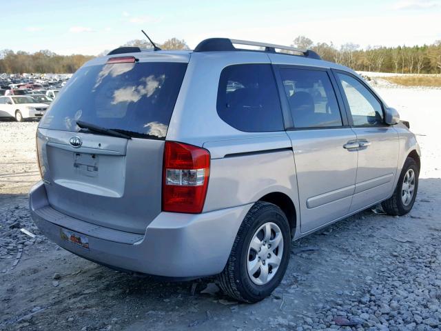 KNDMB133286247438 - 2008 KIA SEDONA GRAY photo 4