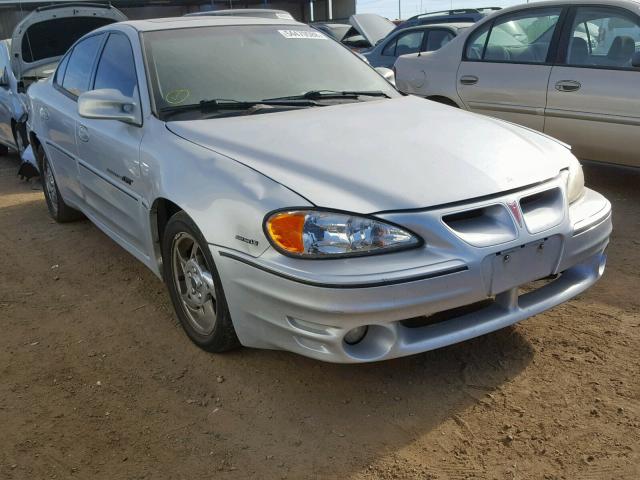 1G2NV52E02M532085 - 2002 PONTIAC GRAND AM G SILVER photo 1