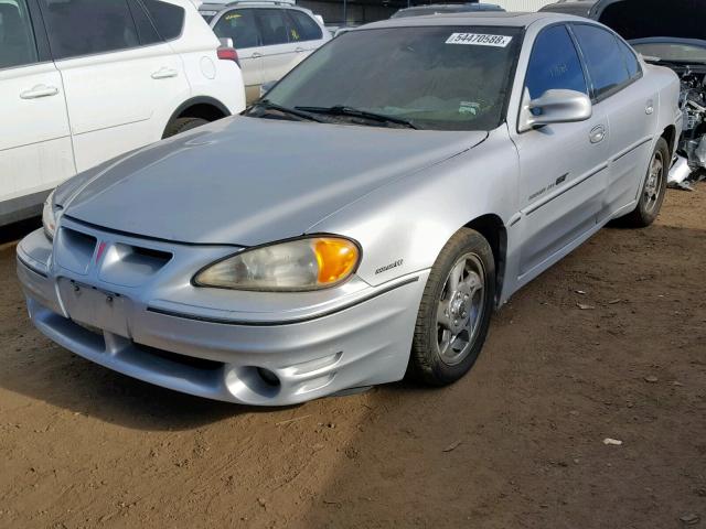 1G2NV52E02M532085 - 2002 PONTIAC GRAND AM G SILVER photo 2