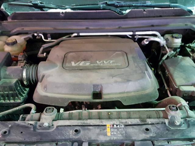 1GCGTBE36F1271958 - 2015 CHEVROLET COLORADO L BLACK photo 7