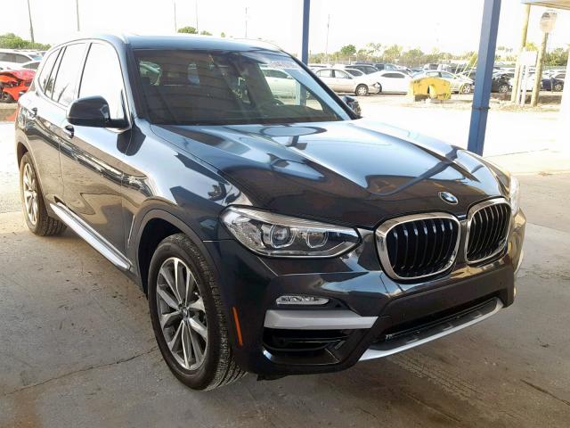 5UXTR7C54KLR49831 - 2019 BMW X3 SDRIVE3 Negro foto 1