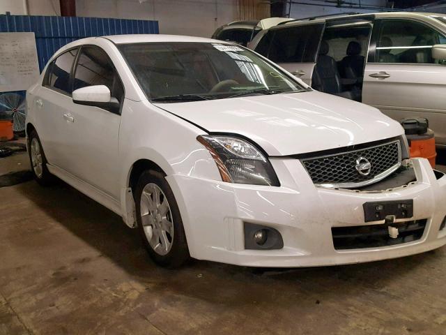 3N1AB6APXAL718823 - 2010 NISSAN SENTRA 2.0 WHITE photo 1