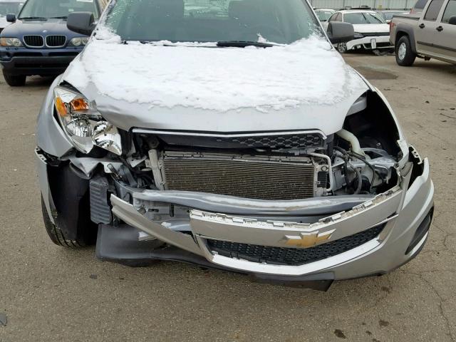 2CNALBEC8B6223659 - 2011 CHEVROLET EQUINOX LS SILVER photo 9