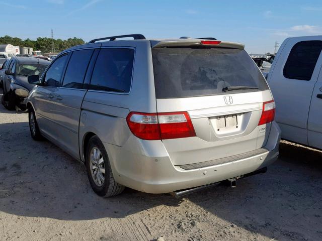 5FNRL38815B113460 - 2005 HONDA ODYSSEY TO WHITE photo 3