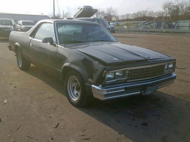 3GCCW80H6GS917706 - 1986 CHEVROLET EL CAMINO BLACK photo 1