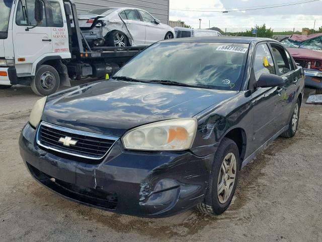 1G1ZS58F87F174437 - 2007 CHEVROLET MALIBU LS 黑色 照片 2