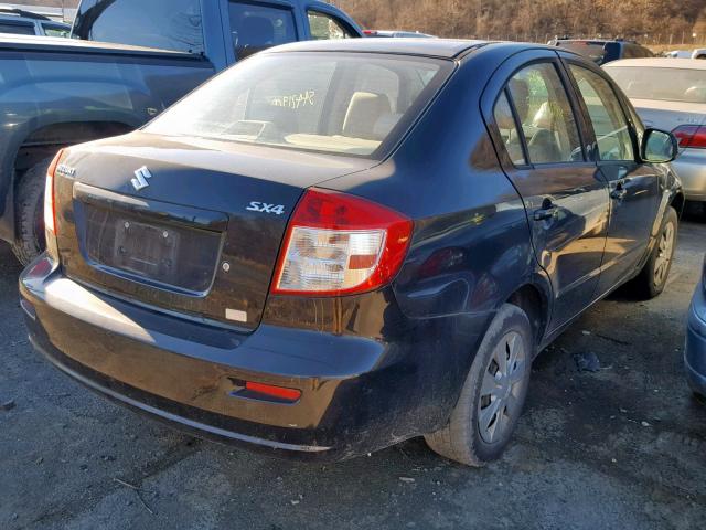 JS2YC5A29A6301944 - 2010 SUZUKI SX4 LE BLACK photo 4