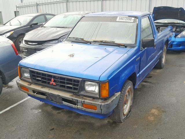 JA7FL24W0NP012818 - 1992 MITSUBISHI MIGHTY MAX BLUE photo 2