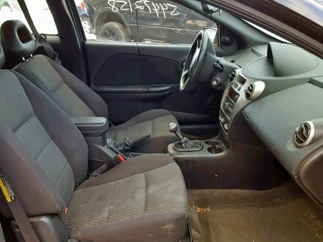 1G8AM15F26Z208116 - 2006 SATURN ION LEVEL BLACK photo 5