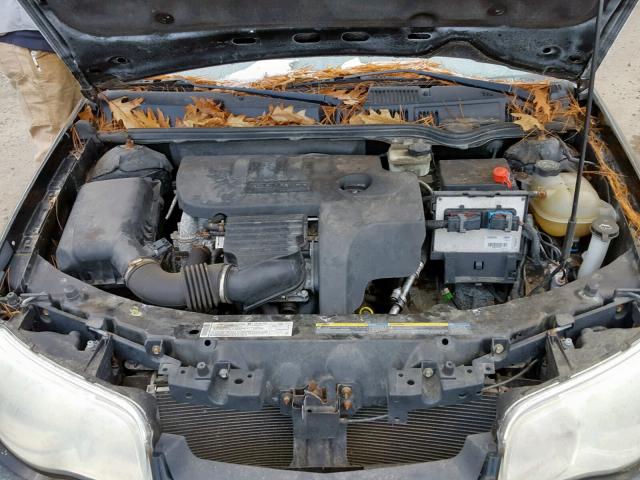 1G8AM15F26Z208116 - 2006 SATURN ION LEVEL BLACK photo 7