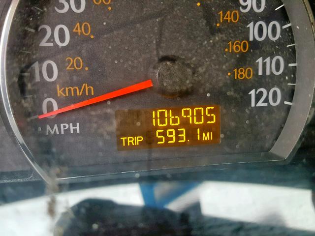 1G8AM15F26Z208116 - 2006 SATURN ION LEVEL BLACK photo 8