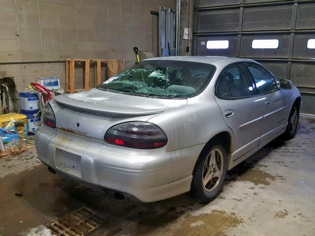 1G2WP52K62F113750 - 2002 PONTIAC GRAND PRIX SILVER photo 4