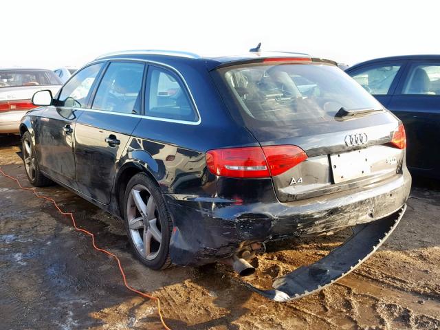 WAUXF78K39A146957 - 2009 AUDI A4 PRESTIG BLACK photo 3