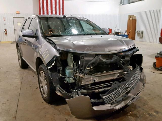 2LMDU68C88BJ20842 - 2008 LINCOLN MKX GRAY photo 1