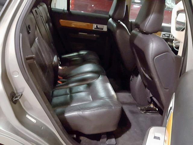 2LMDU68C88BJ20842 - 2008 LINCOLN MKX GRAY photo 6