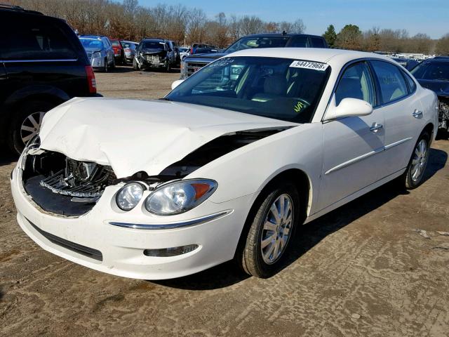 2G4WD582691246887 - 2009 BUICK LACROSSE C WHITE photo 2