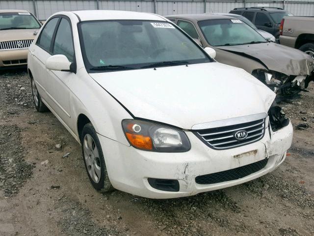 KNAFE221195654130 - 2009 KIA SPECTRA EX WHITE photo 1