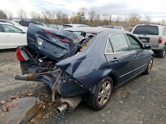 1HGCM56726A089772 - 2006 HONDA ACCORD EX GRAY photo 4