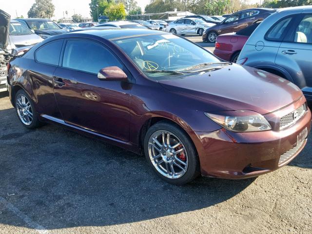 JTKDE177770204874 - 2007 TOYOTA SCION TC BURGUNDY photo 1