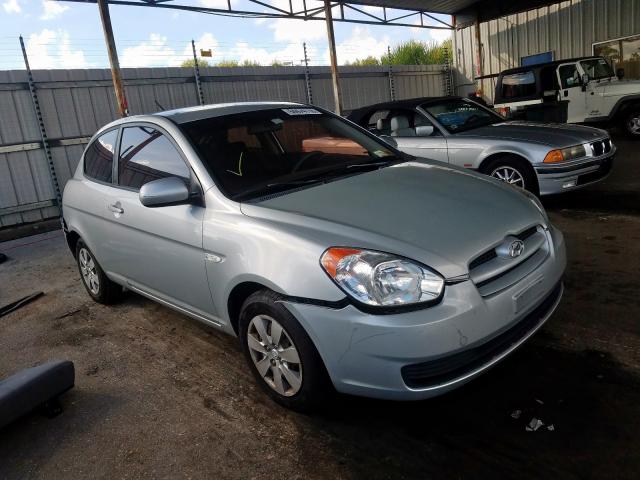 KMHCM3AC2AU165064 - 2010 HYUNDAI ACCENT BLU SILVER photo 1