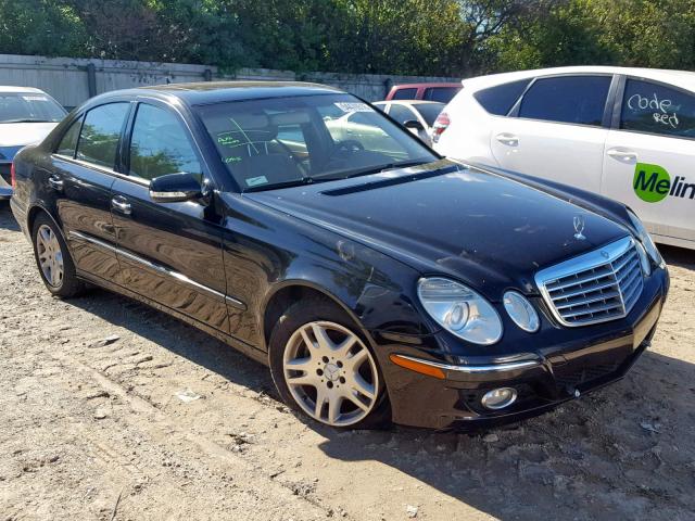 WDBUF22X17B078340 - 2007 MERCEDES-BENZ E 320 CDI BLACK photo 1