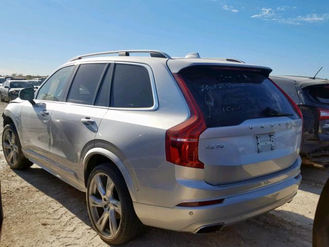 YV4A22PK6J1206272 - 2018 VOLVO XC90 T6 SILVER photo 3