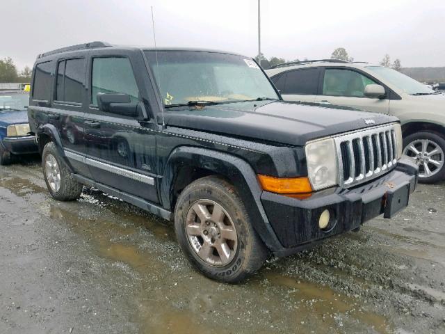 1J8HH48P77C691615 - 2007 JEEP COMMANDER შავი ფოტო 1