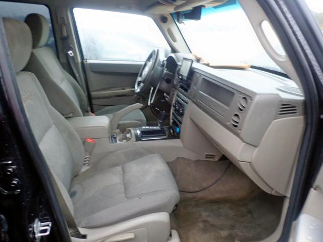 1J8HH48P77C691615 - 2007 JEEP COMMANDER შავი ფოტო 5