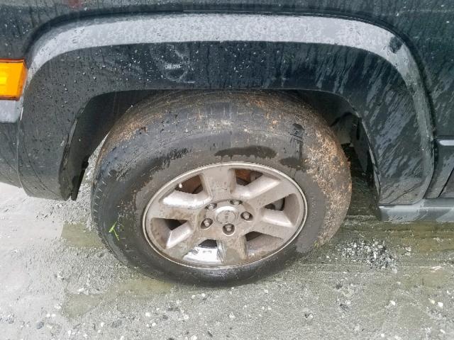 1J8HH48P77C691615 - 2007 JEEP COMMANDER შავი ფოტო 9