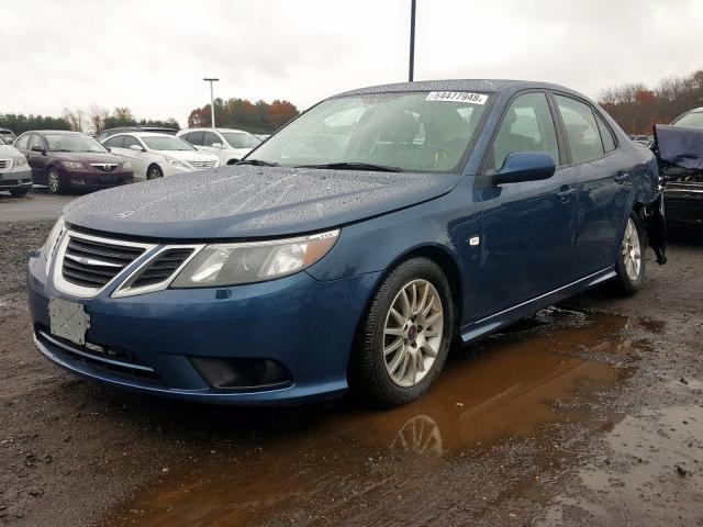 YS3FA4CY2A1613497 - 2010 SAAB 9-3 2.0T BLUE photo 2