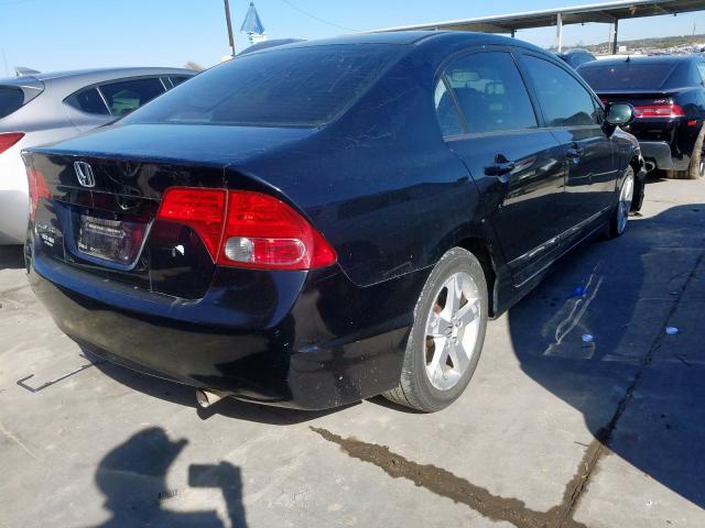 1HGFA16968L050366 - 2008 HONDA CIVIC EXL 黑色 照片 4