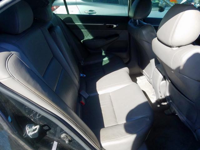 1HGFA16968L050366 - 2008 HONDA CIVIC EXL 黑色 照片 6