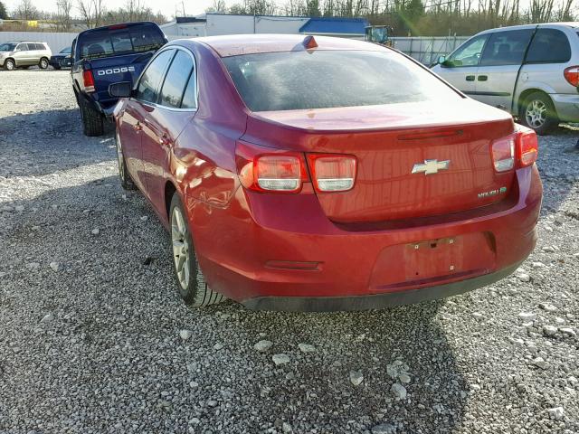 1G11D5RR5DF108441 - 2013 CHEVROLET MALIBU 1LT 红色 照片 3