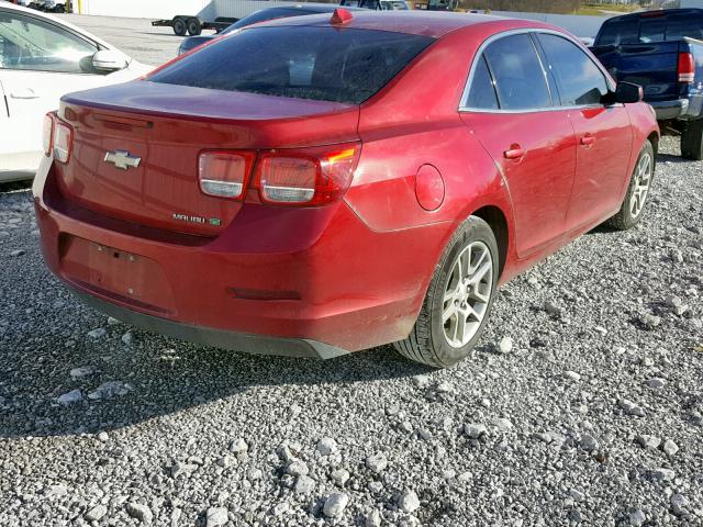 1G11D5RR5DF108441 - 2013 CHEVROLET MALIBU 1LT 红色 照片 4