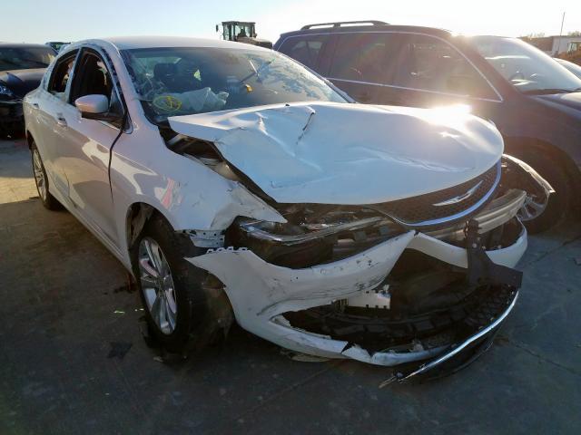 1C3CCCAB3FN616457 - 2015 CHRYSLER 200 LIMITE WHITE photo 1