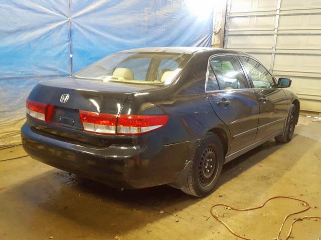 1HGCM56464A163732 - 2004 HONDA ACCORD LX BLACK photo 4