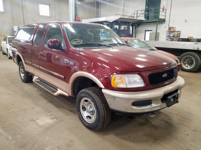 1FTDX1864VKB07916 - 1997 FORD F150 RED photo 1