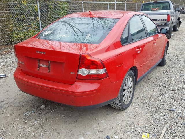 YV1MS382752049155 - 2005 VOLVO S40 2.4I RED photo 4