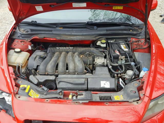 YV1MS382752049155 - 2005 VOLVO S40 2.4I RED photo 7