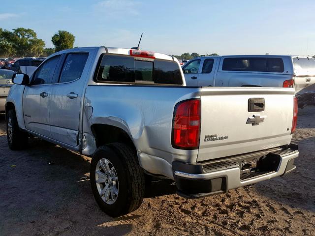 1GCGSCEA0G1197333 - 2016 CHEVROLET COLORADO L SILVER photo 3