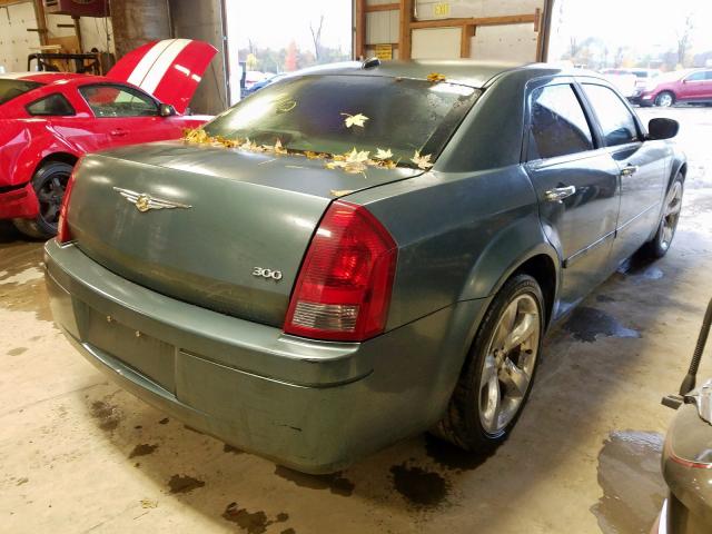 2C3KA43R36H218336 - 2006 CHRYSLER 300 BLUE photo 4