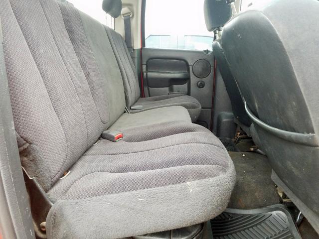 3D7KR28C95G738848 - 2005 DODGE RAM 2500 S Կարմիր լուսանկար 6