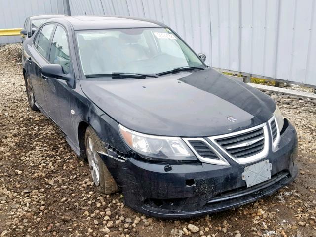 YS3FB46Y981105093 - 2008 SAAB 9-3 2.0T BLACK photo 1