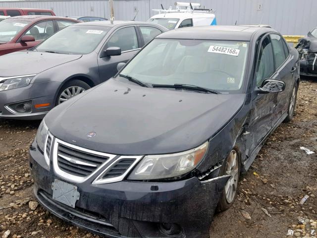 YS3FB46Y981105093 - 2008 SAAB 9-3 2.0T BLACK photo 2