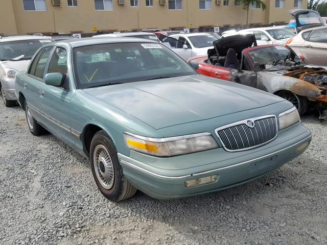 2MELM74W9VX659873 - 1997 MERCURY GRAND MARQ GREEN photo 1