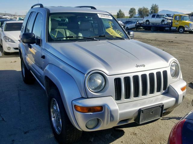 1J8GK58K33W506198 - 2003 JEEP LIBERTY LI SILVER photo 1