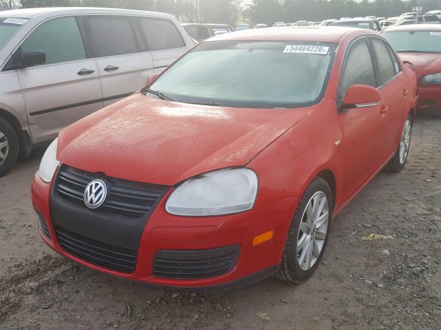 3VWRJ7AJ5AM071579 - 2010 VOLKSWAGEN JETTA WOLF RED photo 2